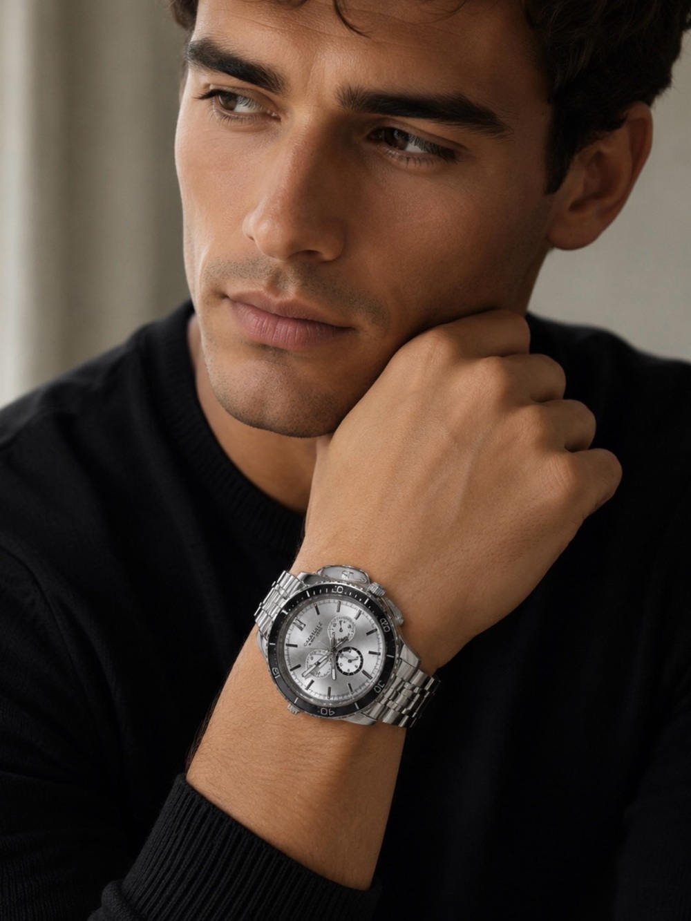 Caravelle New York by Bulova Chronograph Watch Model 43A132.